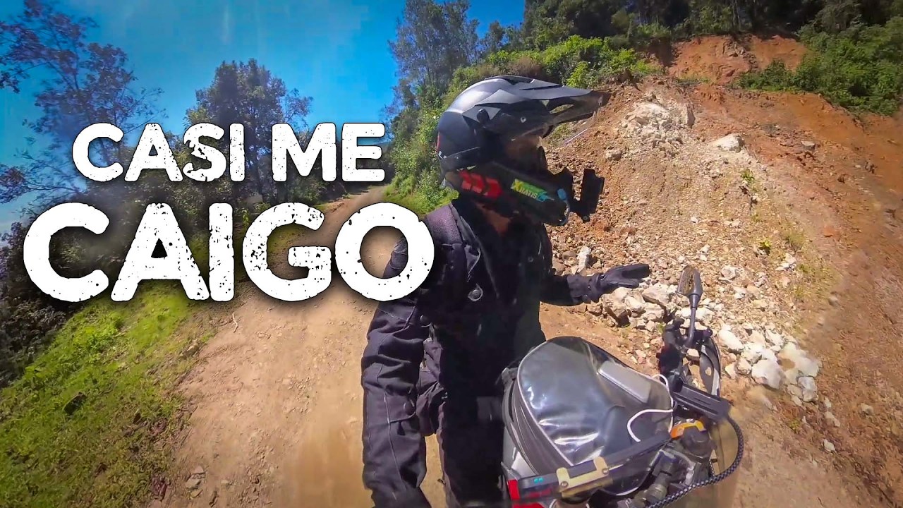 NO DEBÍ BAJAR por AQUÍ en MOTO… SIERRA MIXE OAXACA (CAP 174)