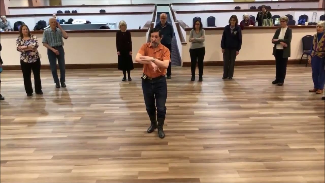Trava Moya Trava (Russian) Folkdance by Hennie Konings [taught by Murray Spiegel]