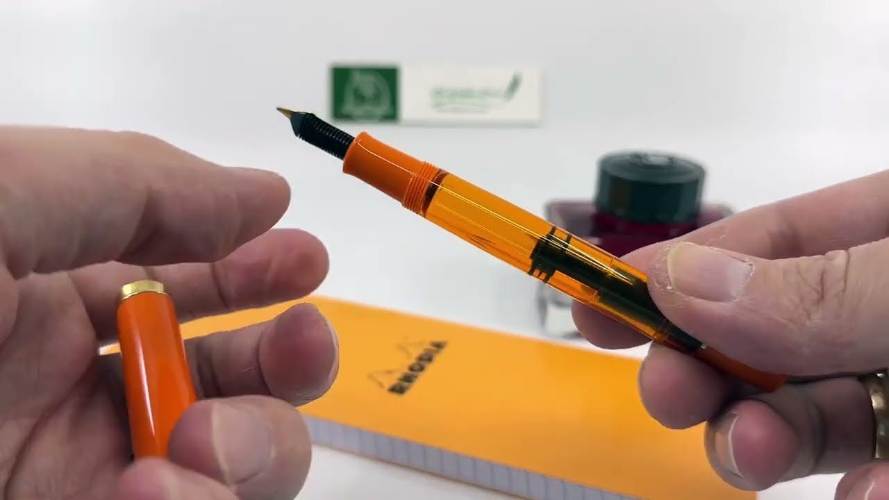 A Look At The Pelikan M200 Orange Delight Special Edition Fountain Pen (2024)