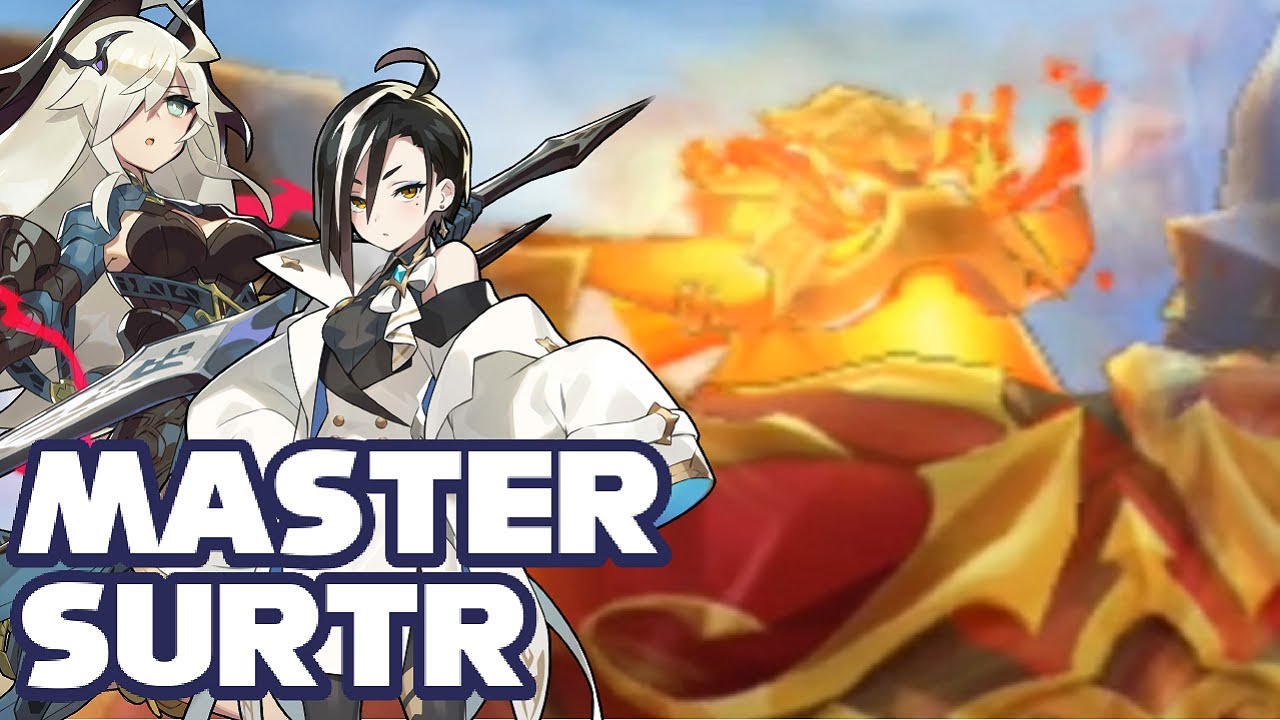 Dragalia Lost - Surtr's Devouring Flame Master Solo Clear