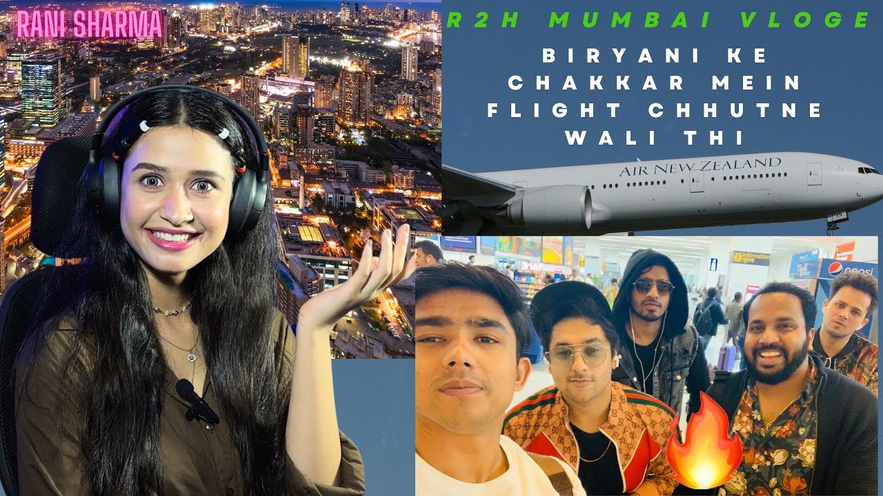 R2H MUMBAI VLOGE / RANI SHARMA | FUNNY REACTION |