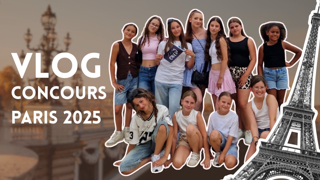 VLOG - Concours de danse PARIS 2025 - PaulineDANCE