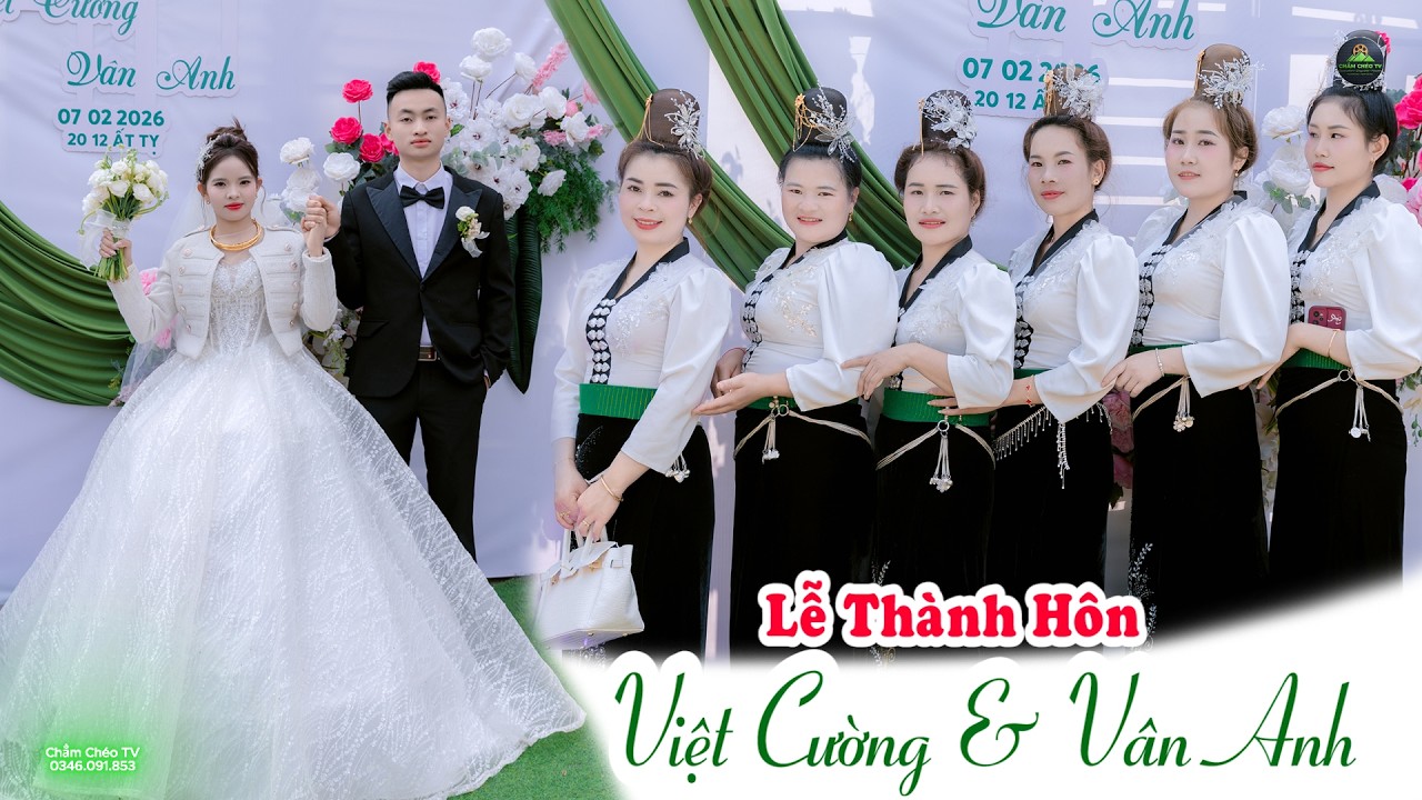 Toàn Cảnh Lễ Thành Hôn Việt Cường & Vân Anh Tại Bản Cuộm Sơn, Chiềng Mai.