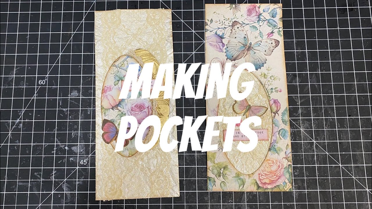 Let’s Make Pockets for your junk journal! #embellishments 