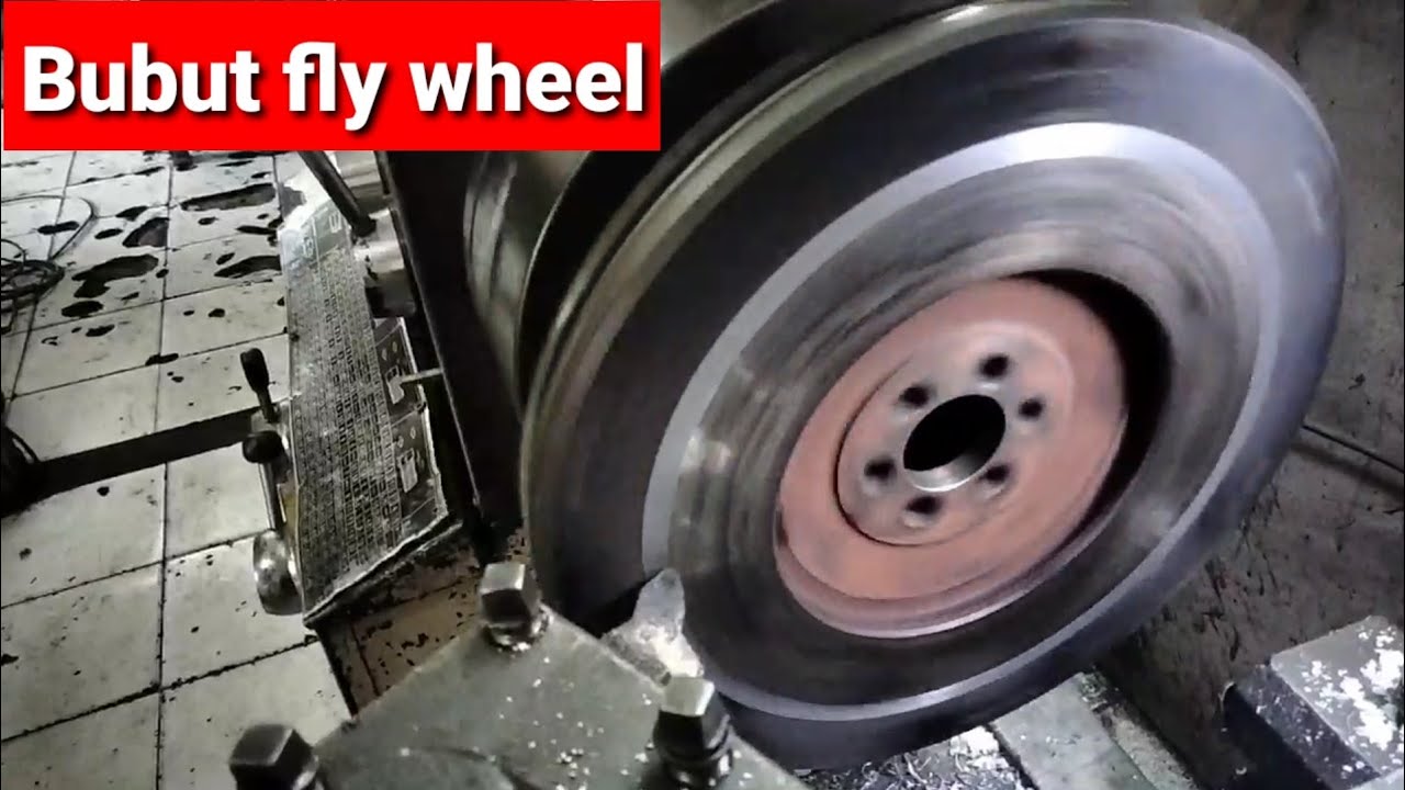 Bubut fly wheel biar mesin ga bergetar saat oper  gigi dan masuknya juga enak..