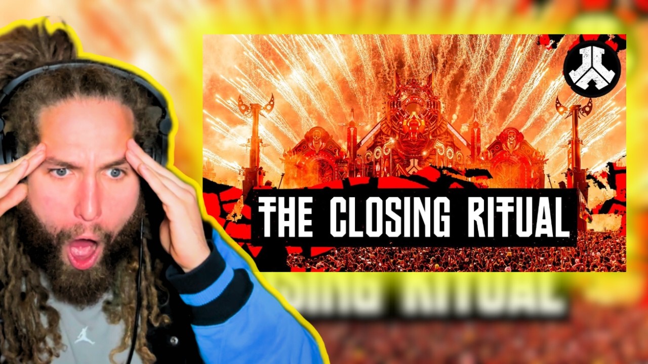 Rapper Reacts: Defqon.1 2025 Closing Ritual – THIS Was Insane!