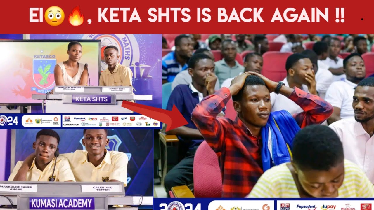 How KETA SHTS Painfully Eliminated Kumasi Academy (KUMACA) by Answering 3/4 Riddles | #NSMQ2024