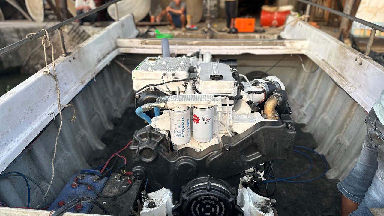 Test tốc độ CUMMINS QSB 550Hp 3400v/p cao tốc @cummins @Tâm vlog