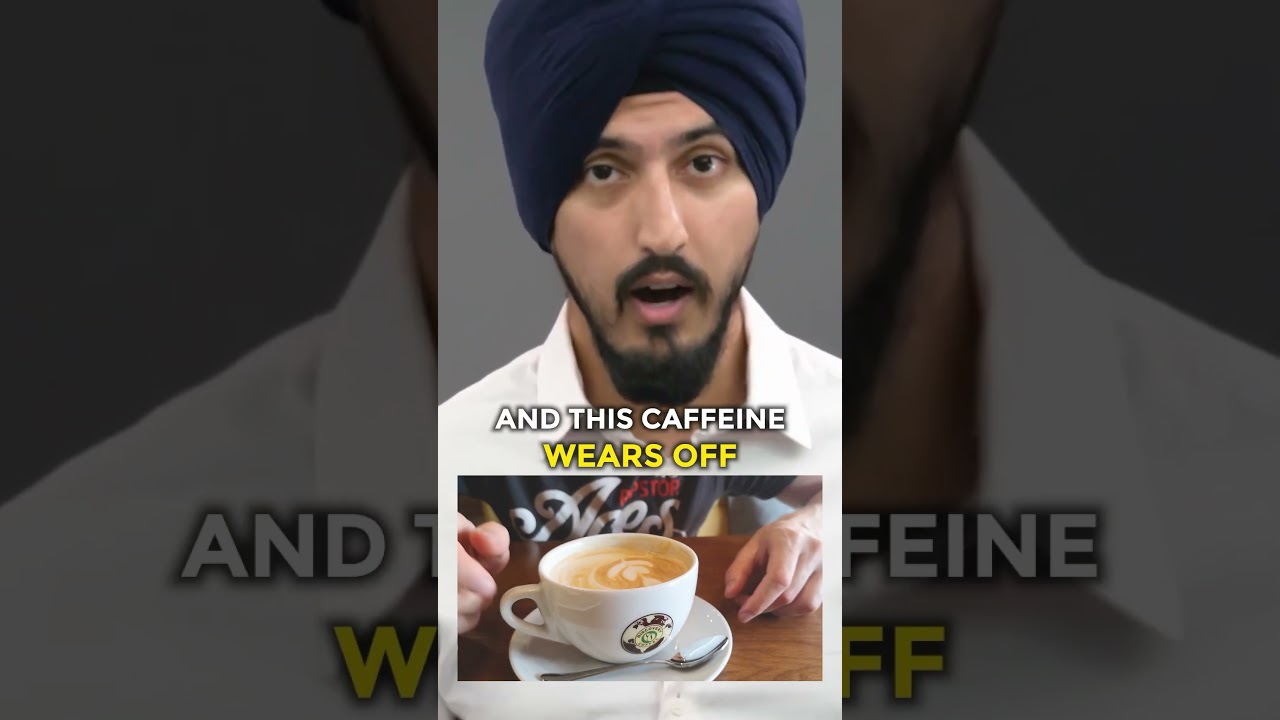 How You Can Drink Coffee and Avoid the Caffeine Crash! #shorts