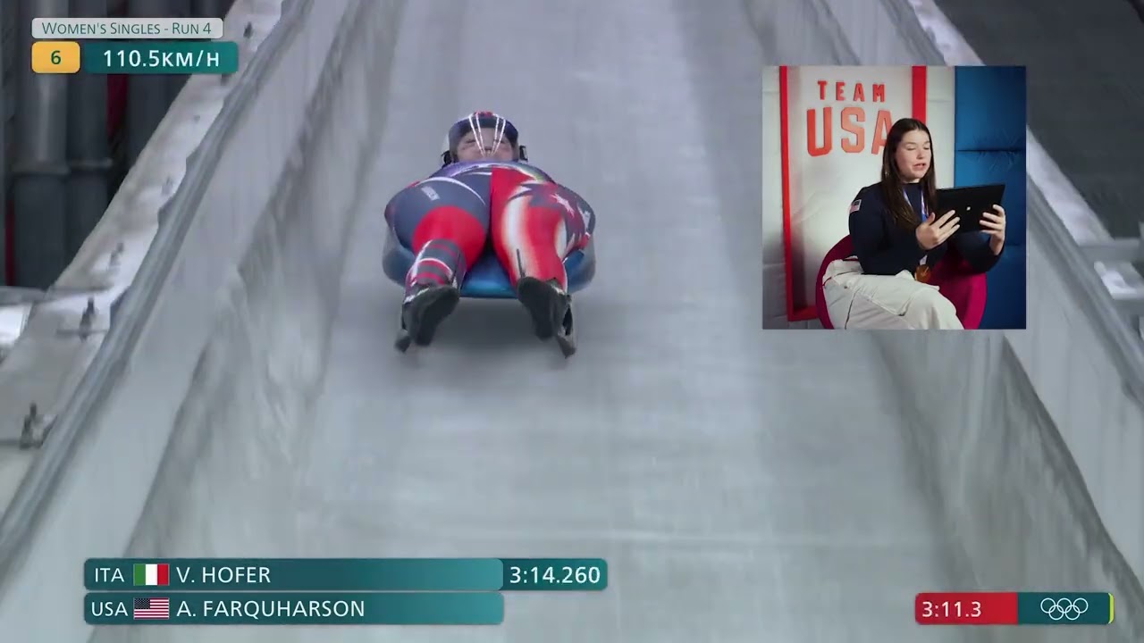 Run Reaction: Ashley Farquharson recaps her Olympic bronze medal in luge