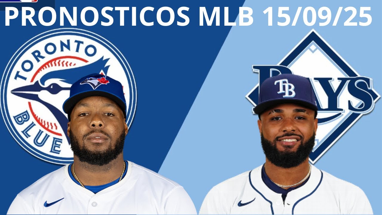 🔥PRON&Oacute;STICOS MLB PARA HOY 15 DE SEPTIEMBRE| PARLEY GRATIS🔥