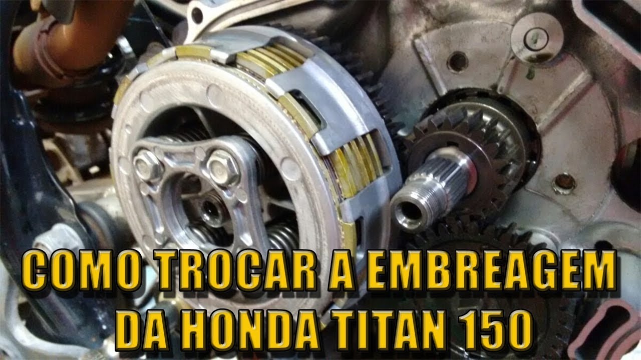 Como trocar a embreagem da Honda Titan 150