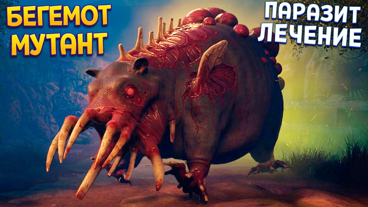 ЛЕЧЕНИЕ БЕГЕМОТА С ПАРАЗИТОМ ( Zoochosis )