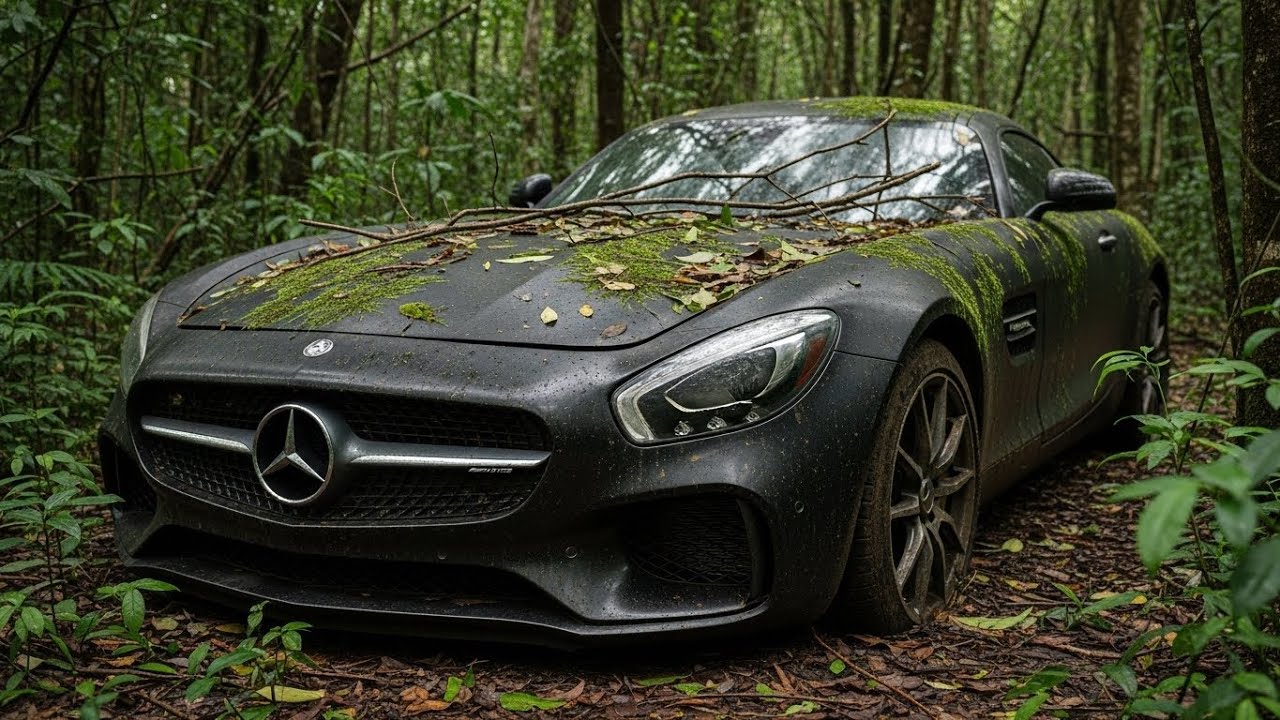 ABANDONED $180,000 MERCEDES AMG GT FOUND IN THE JUNGLE | FULL RESTORATION