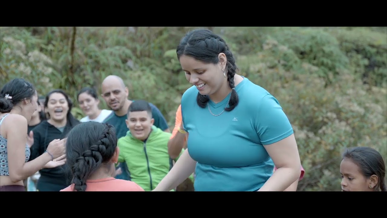 Campamento de familias