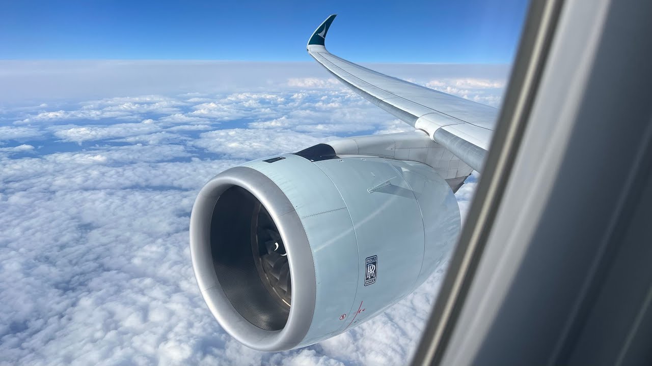 [EPIC A350 ROAR!] Cathay Pacific A350-900 Engine Startup & Takeoff from Sydney Airport