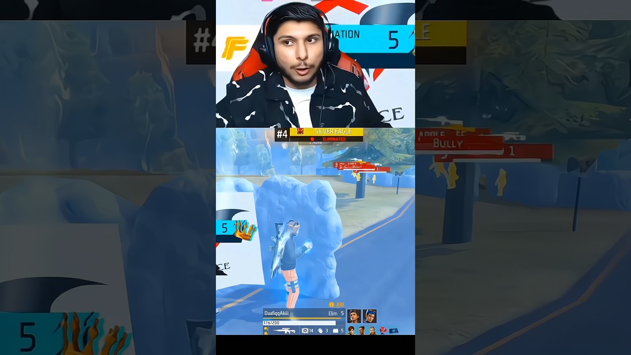 @NonstopGaming_ REACTION ON @Daafiqqq GAMEPLAY 🤯 #shorts #freefire #fyp