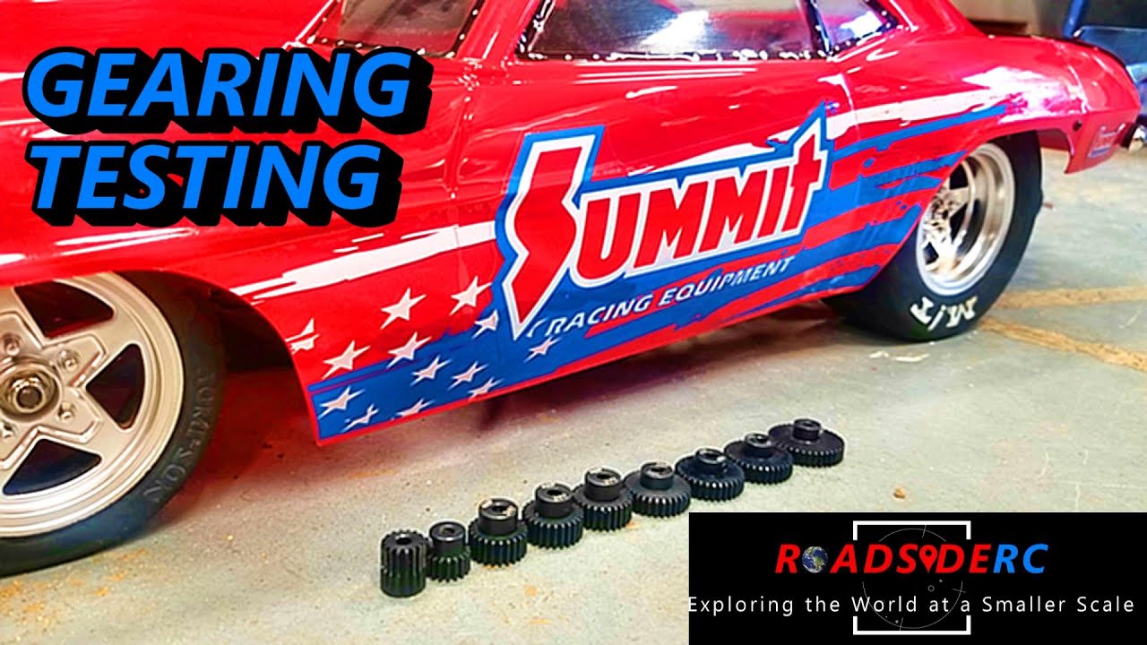 Best Gearing For Losi 22S no Prep Drag Car! TESTED!