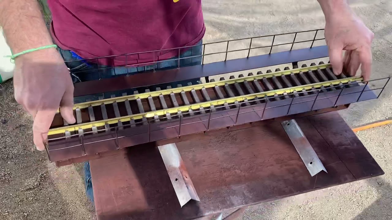 Building a Deck Girder Model Train Bridge for G Scale Trains Mainlinebridges