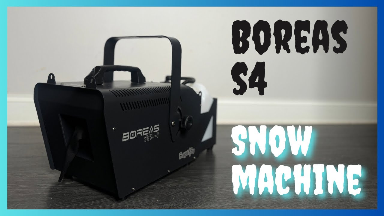 ❄️Lowes - Boreas S4 Snow Machine Распаковка/Демонстрация!❄️