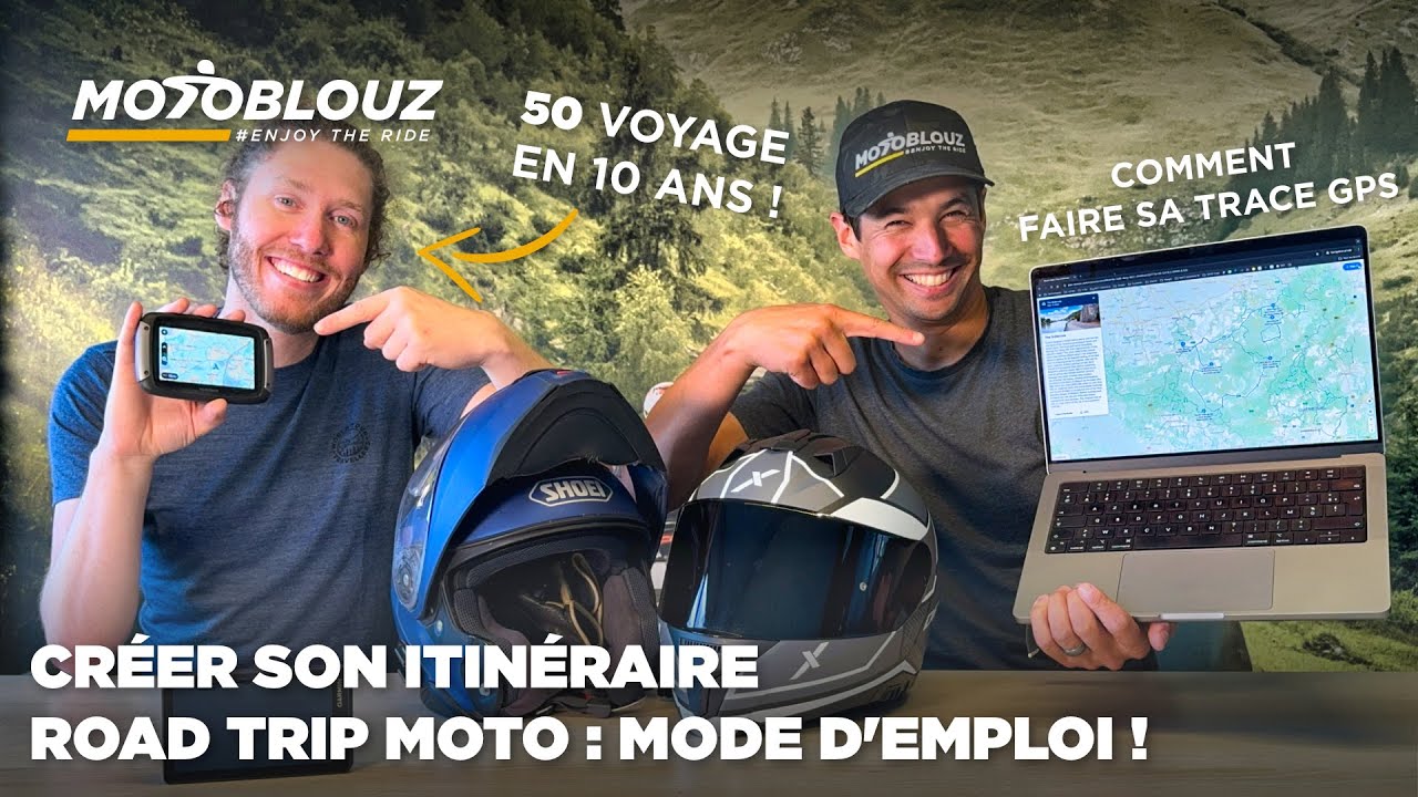 CRÉER SON ITINÉRAIRE ROAD TRIP MOTO : astuces d'un motard avec plus de 50 voyages à son actif !