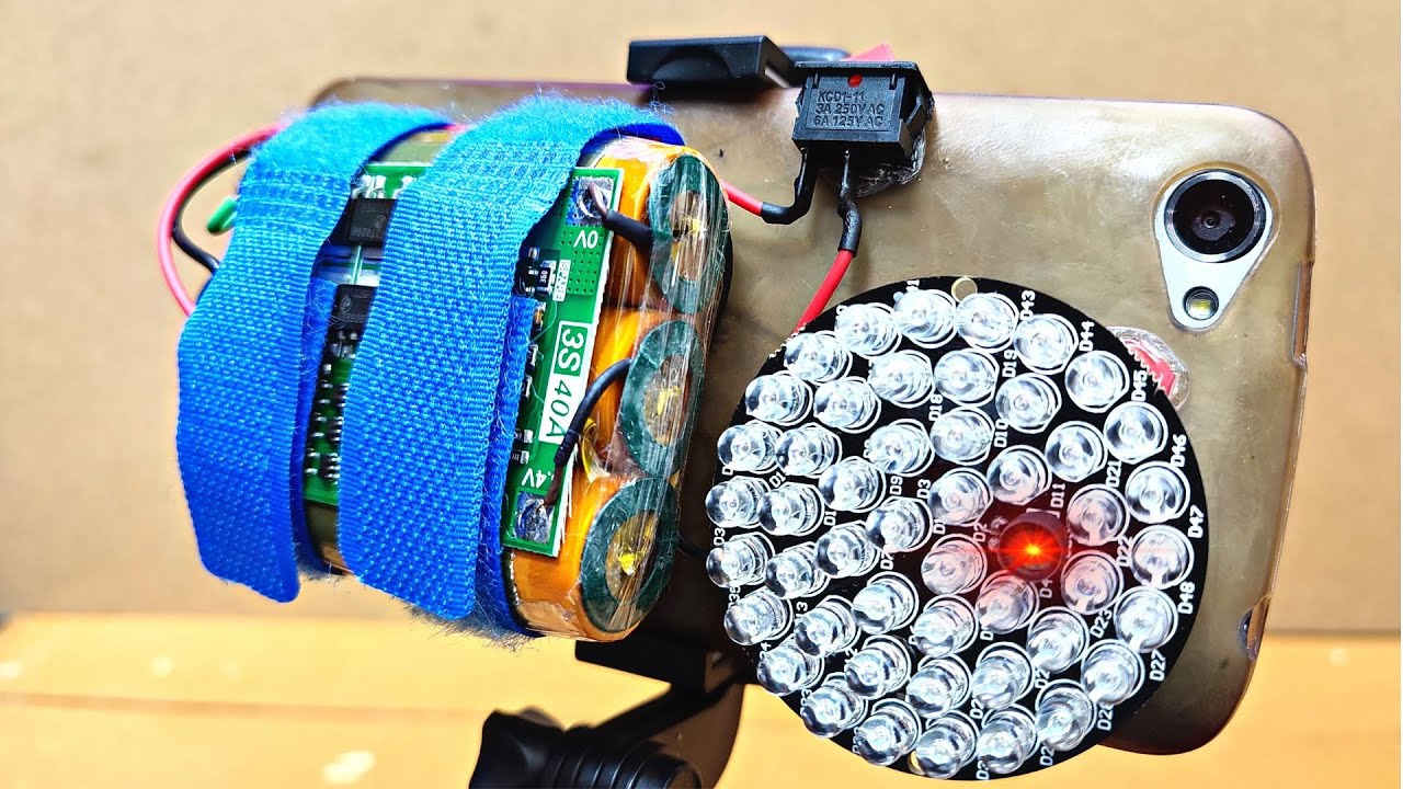 Самодельная камера ночного видения из старого телефона