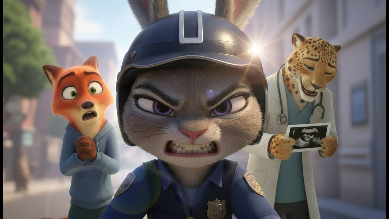 Judy is pregnant and she in danger, but Nick will save her! | Zootopia 2