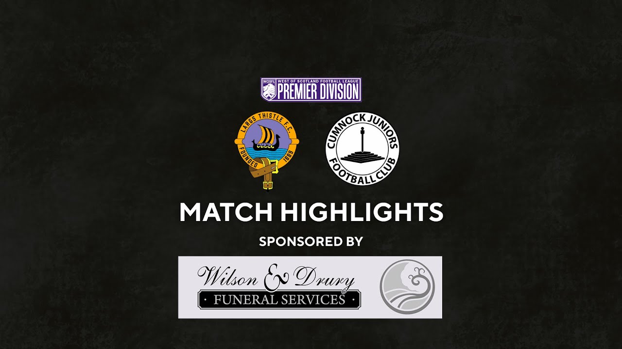 Largs Thistle v Cumnock Juniors | Saturday 17 January 2026