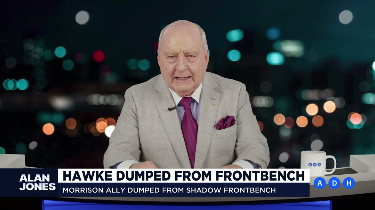 'Long overdue': Alex Hawke dumped from LNP frontbench | Alan Jones