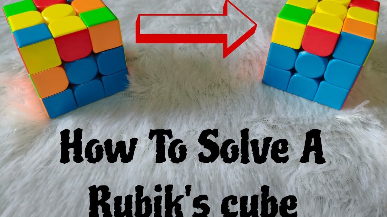 How to solve a RUBIK'S Cube part 2, middle layer
