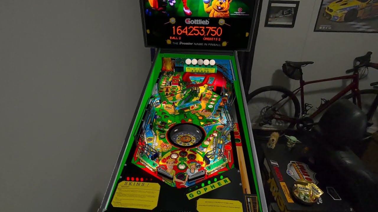 Tee'd Off (Gottlieb 1993) VPX Mixed Reality VR