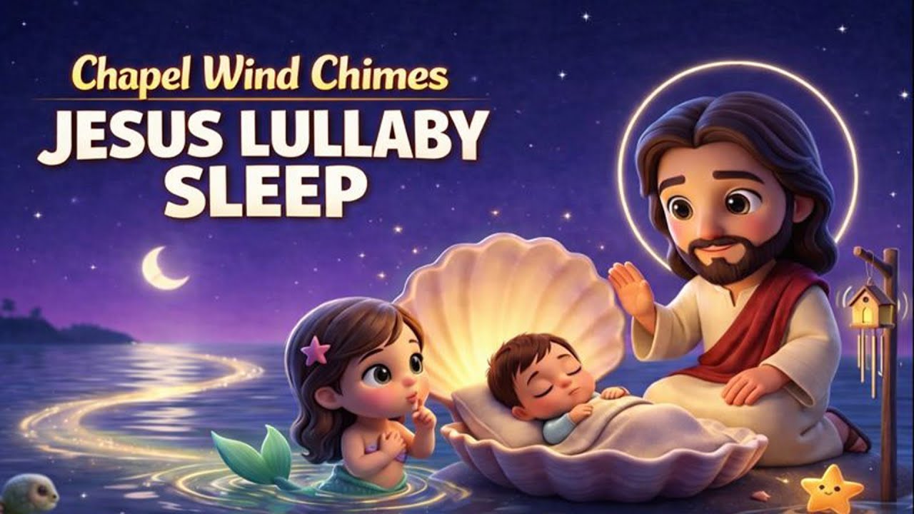 Chapel Wind Chimes ♫ | Peaceful Christian Lullaby for Kids | Deep Sleep Baby Lullaby 🌙