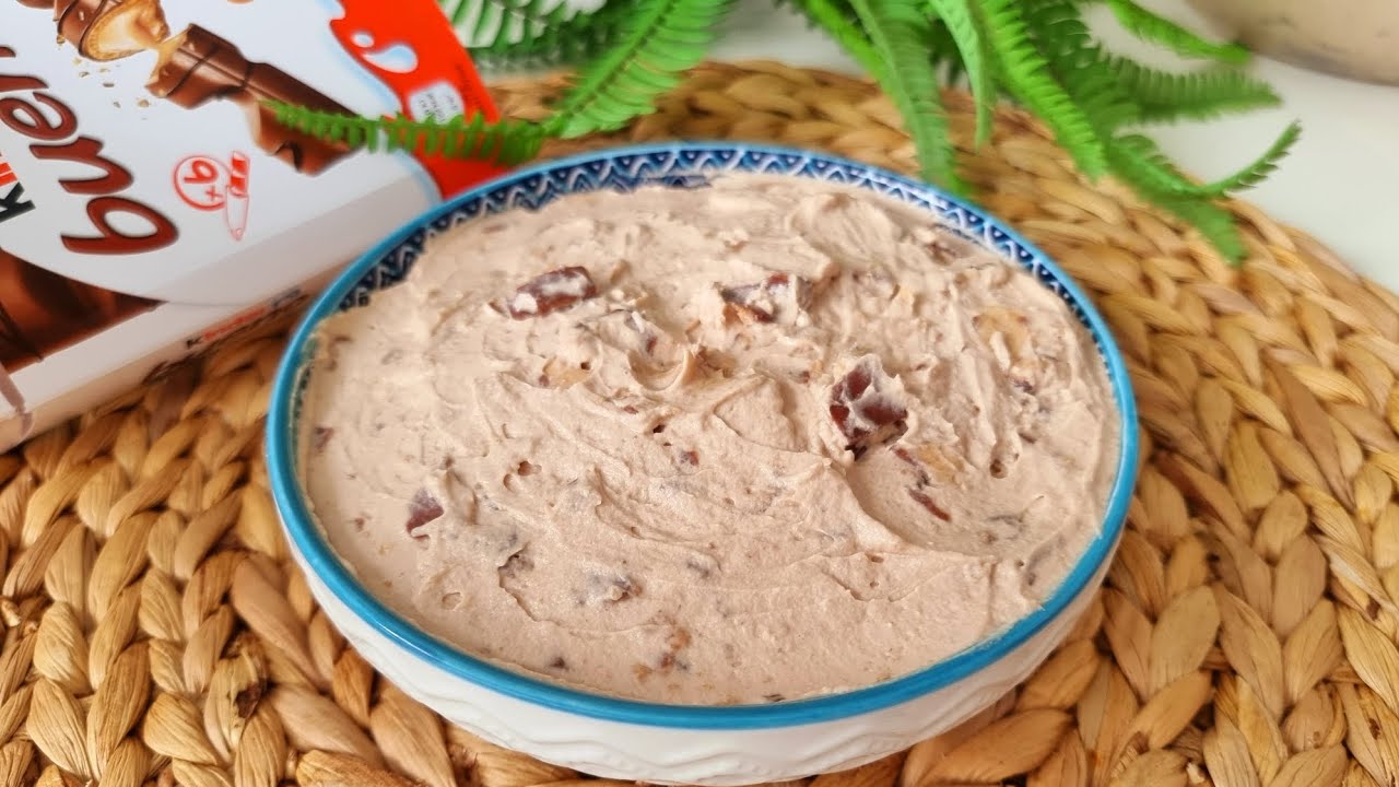 Крем быстрого приготовления Kinder Bueno — идеально подходит для тортов и пирожных | Passion & Sa...
