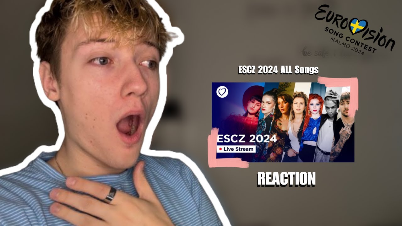 ESCZ 2024 ALL Songs REACTION + (MY TOP 7) // Eurovision 2024