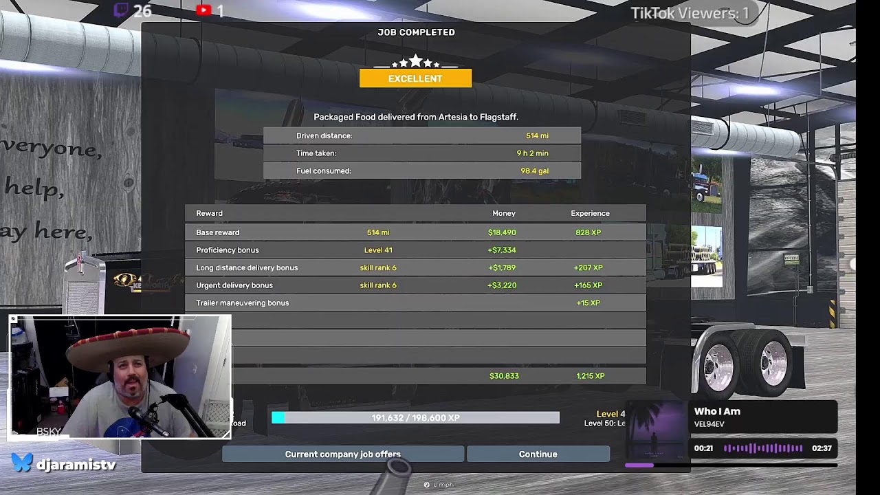 🔴LIVE - OWNER & OPERATOR REALISTIC PROFILE DAY 89