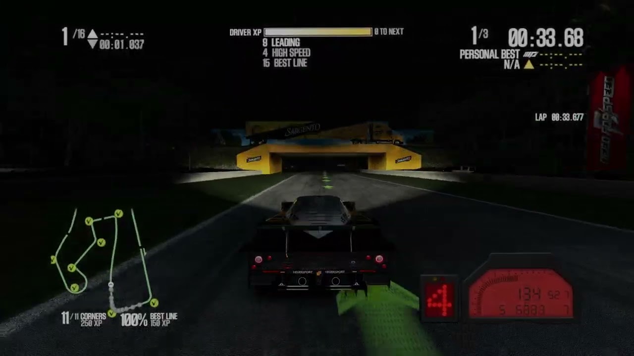 [4K 60FPS] Shift 2: Unleashed (2011) - FIA GT1 All Events + Credits