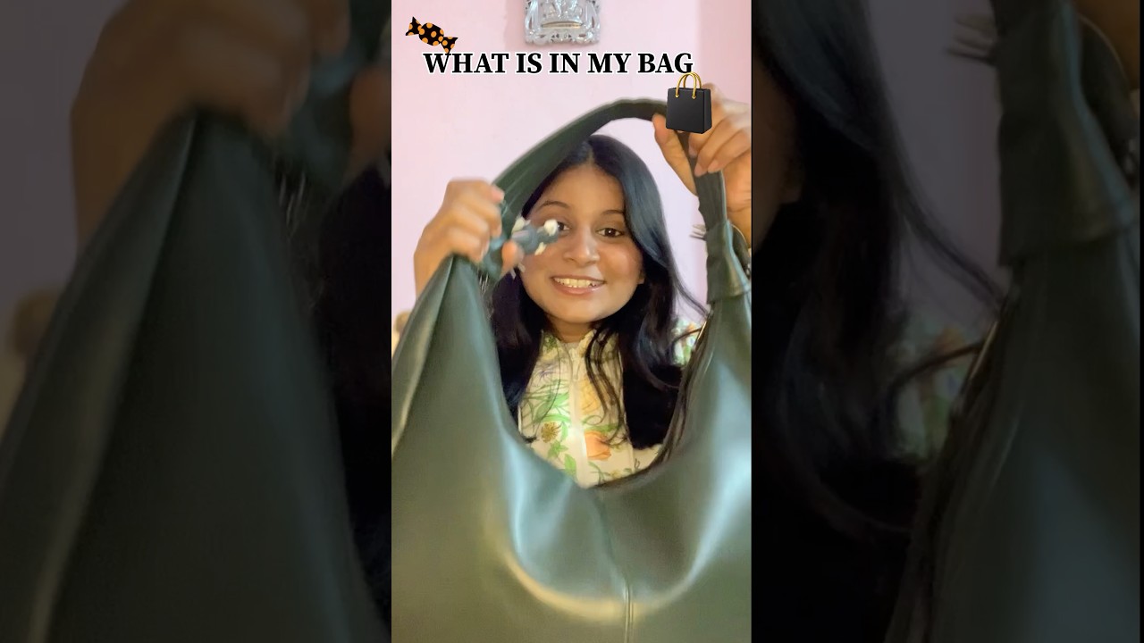 What Is In My Bag 👜Essential Things In Girl Bag 