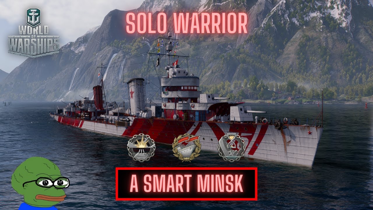 World of Warships - Solo Warrior: A Smart Minsk