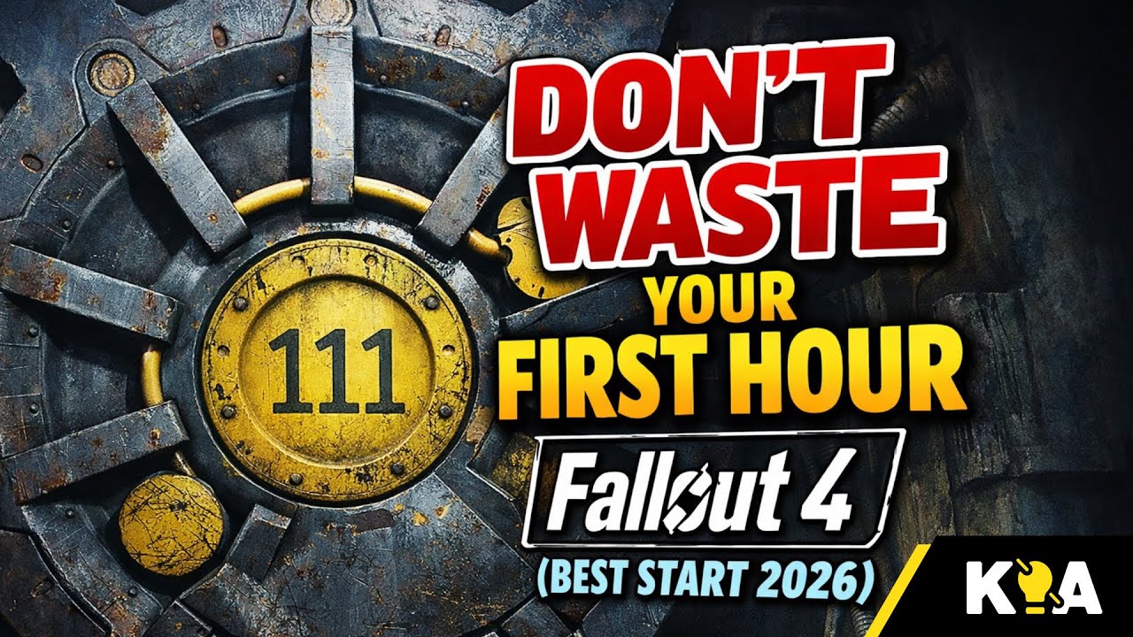 NIE marnuj pierwszej godziny w Fallout 4 (najlepszy początek 2026)