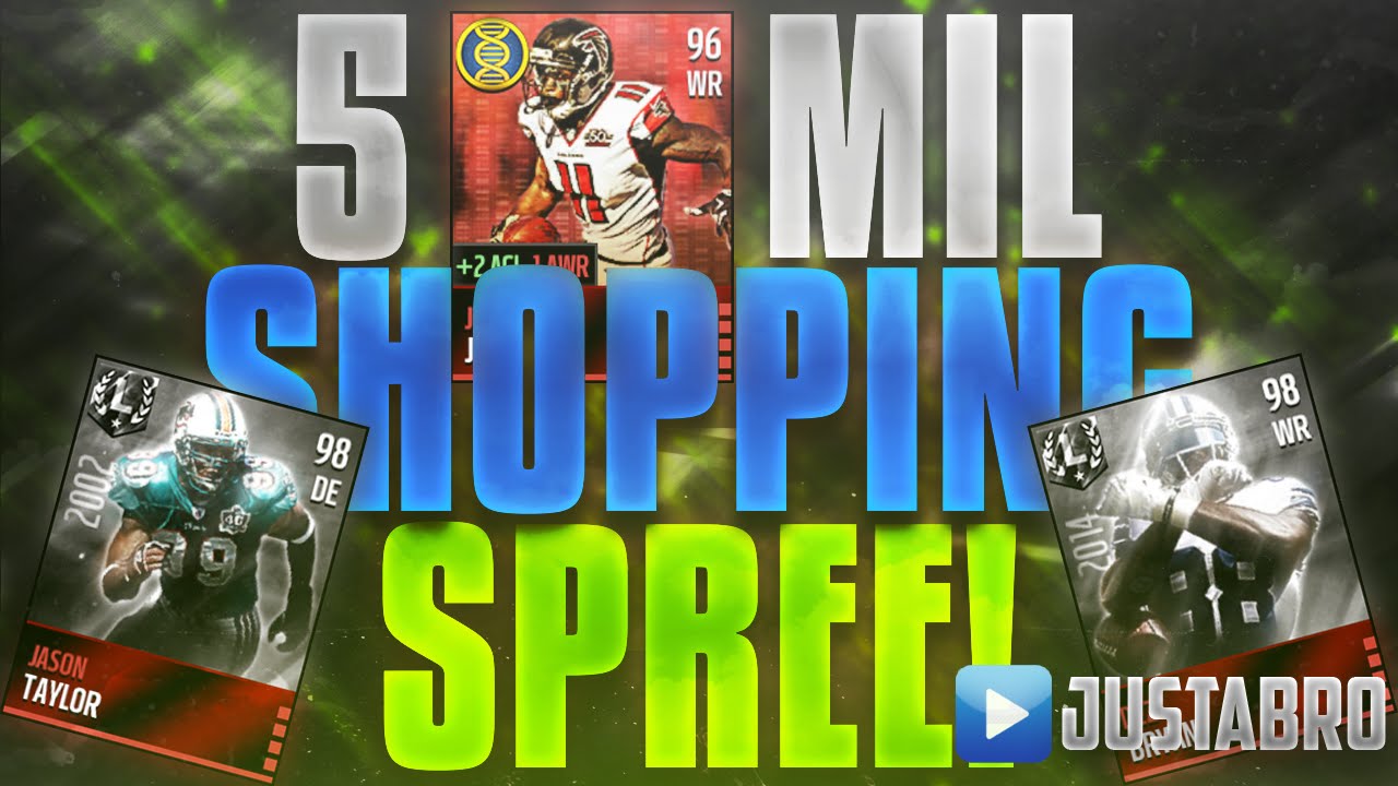 5 MILLION Coin Shopping Spree! Madden Mobile Squad Builder!