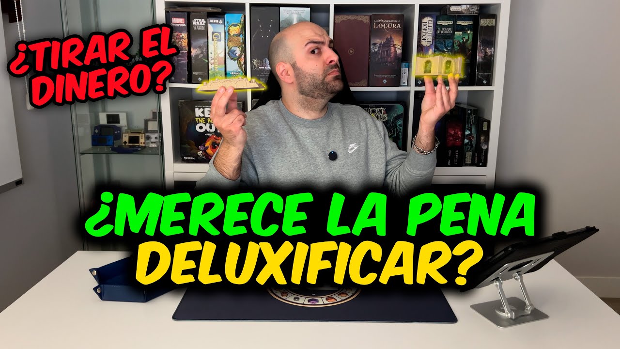 🟡MIS DELUXIFICACIONES🟡 ¿TIRAR EL DINERO? ¿MERECE LA PENA? | Juegos de mesa