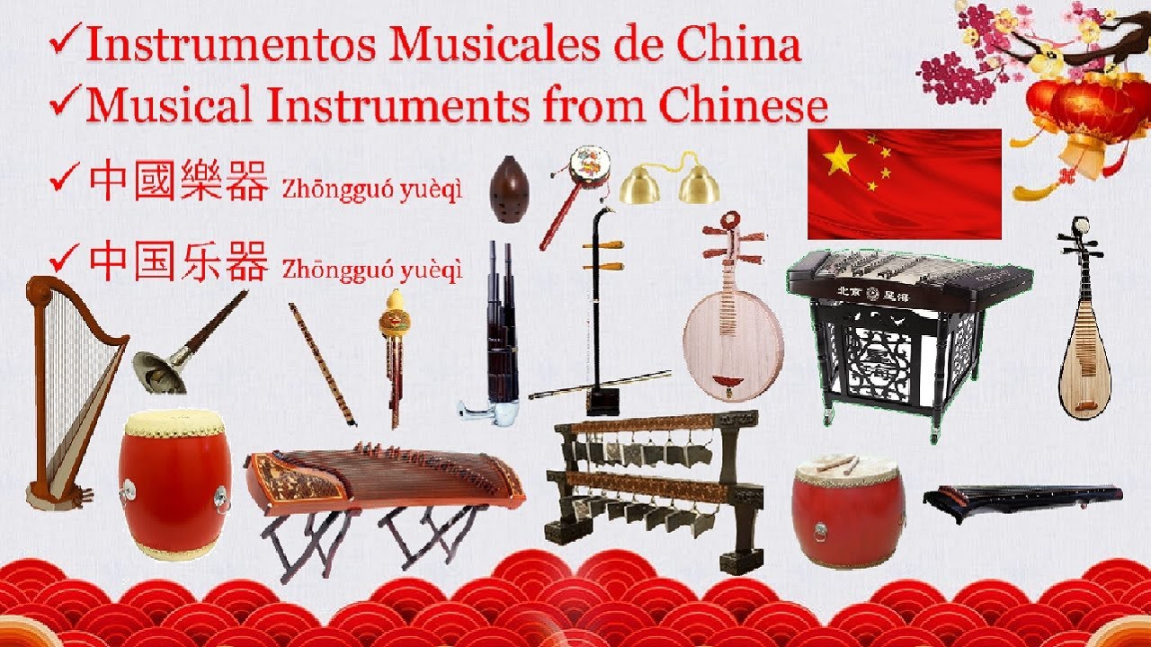 🇨🇳 Instrumentos Musicales de CHINA | Musical Instruments from CHINESE.