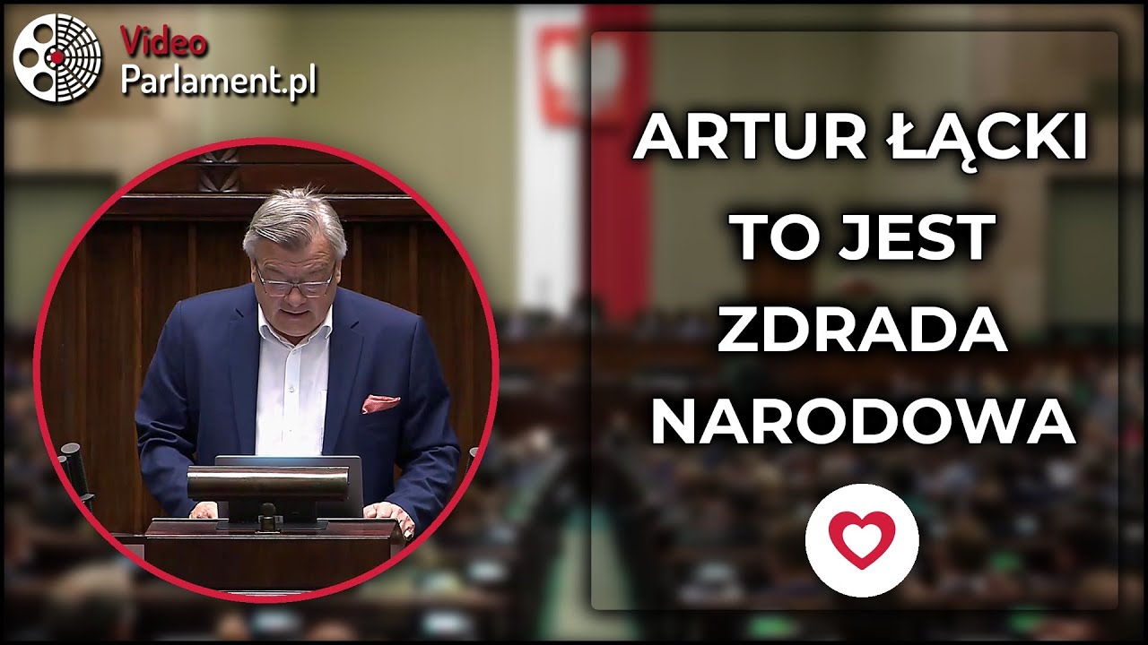 Artur Łącki: Nawrocki zawi&oacute;dł - to zdrada narodowa