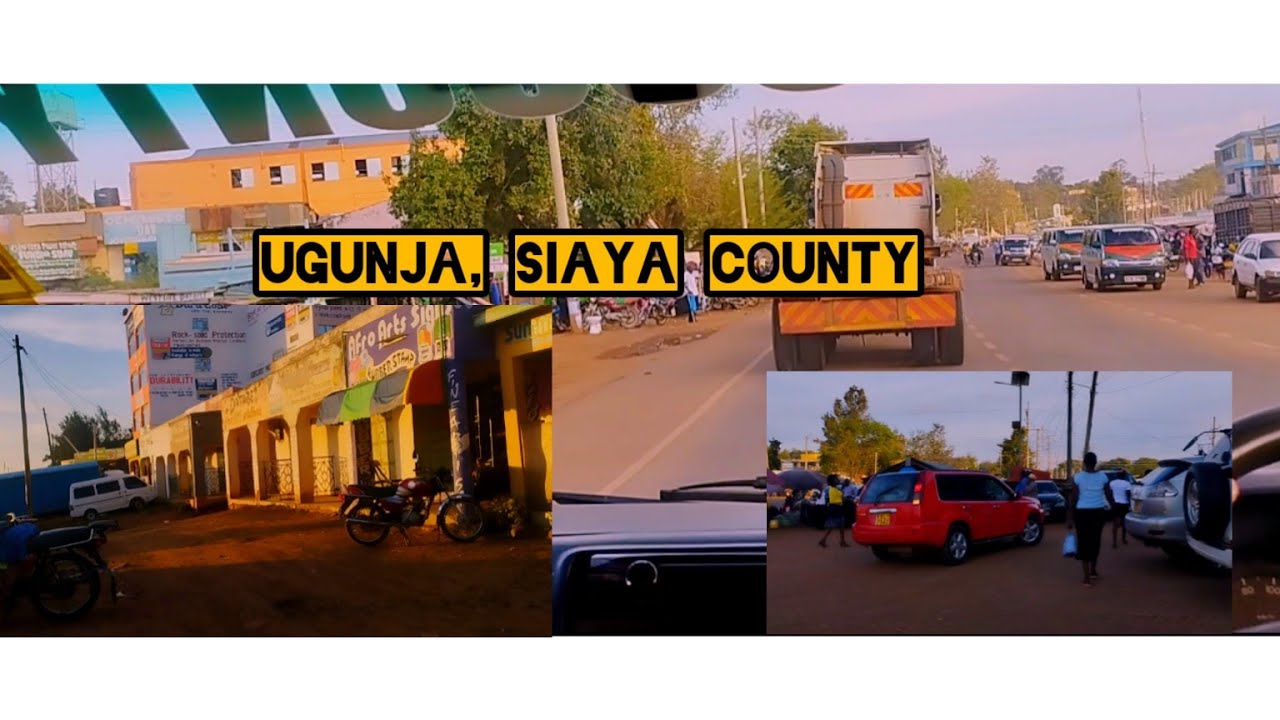 Ugunja Town,Siaya county @misstrudyy @WODEMAYA  @KurtCaz #kenya #africa #travelvlog #village