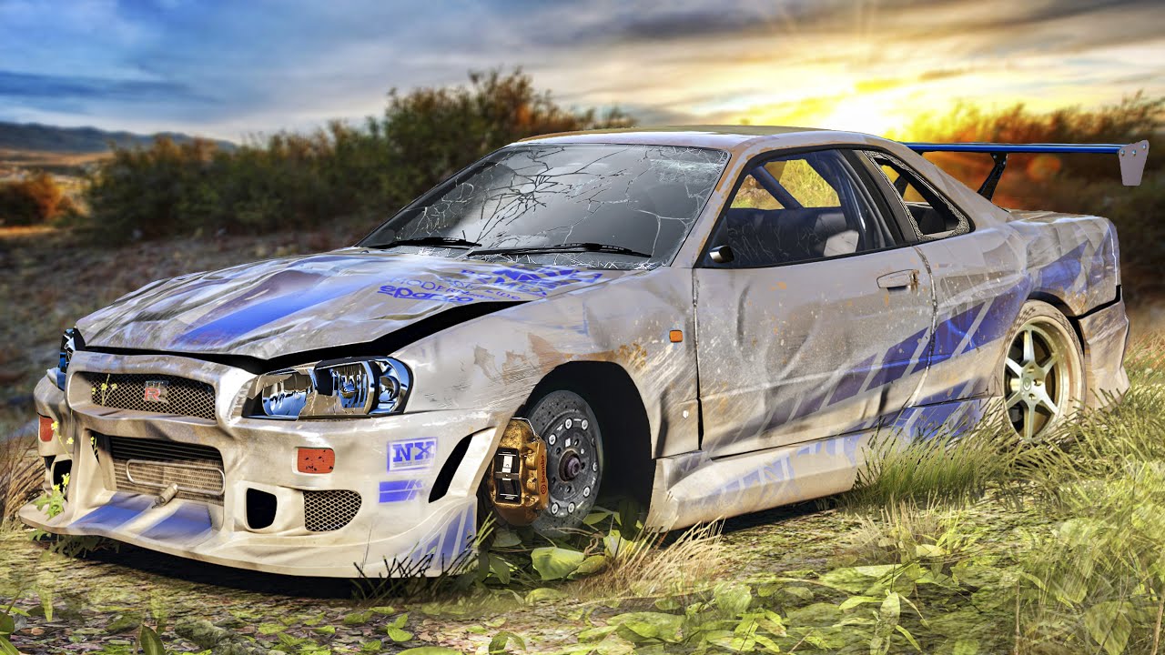 ENCONTREI O VERDADEIRO SKYLINE DO BRIAN ABANDONADO NO FORZA HORIZON! (Restaurando Clássicos)