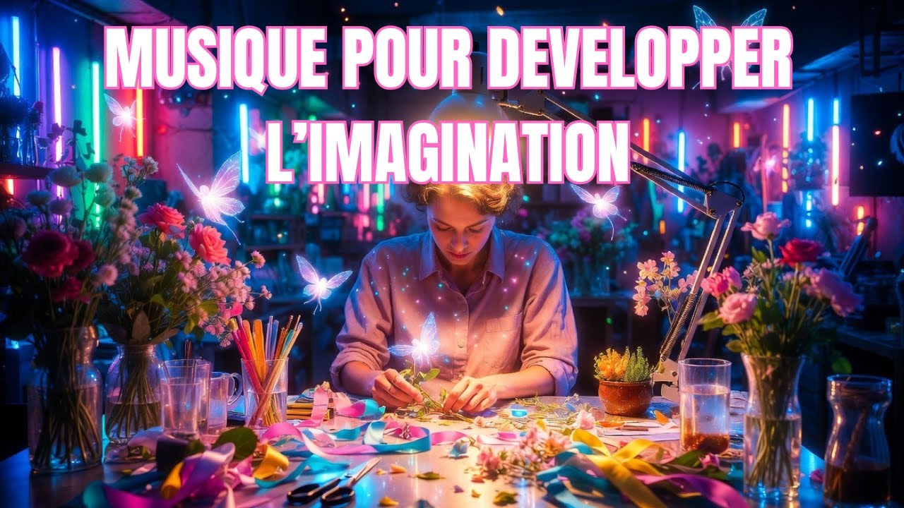 Active ta Cr&eacute;ativit&eacute; : Musique pour Stimuler l&rsquo;Imagination & Inspirer la Cr&eacute;ation