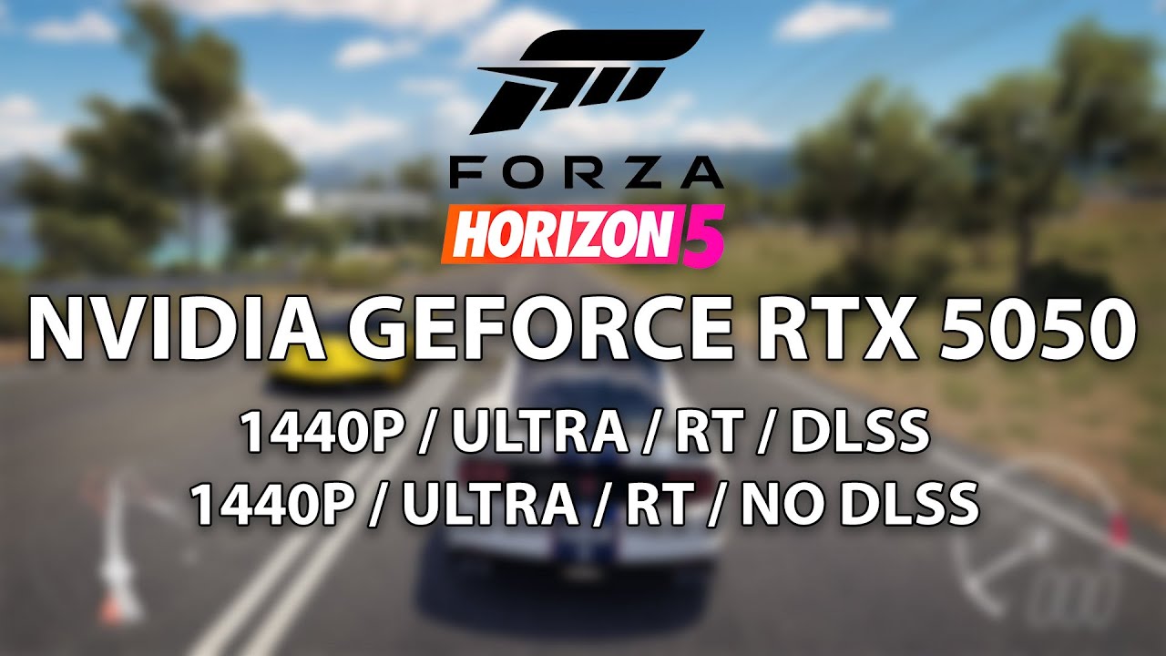 🎮 Forza Horizon 5 - NVIDIA GeForce RTX 5050 - 1440p / Full HD / Ultra / RayTracing / DLSS 🎮