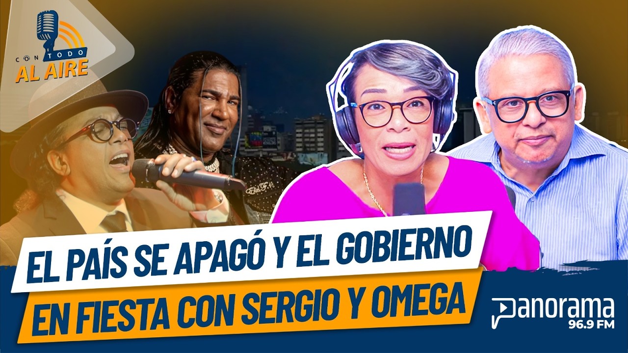 Dra. Hichez truena contra fiesta de Omega y Sergio Vargas por el Metro de Los Alcarrizos tras apagón