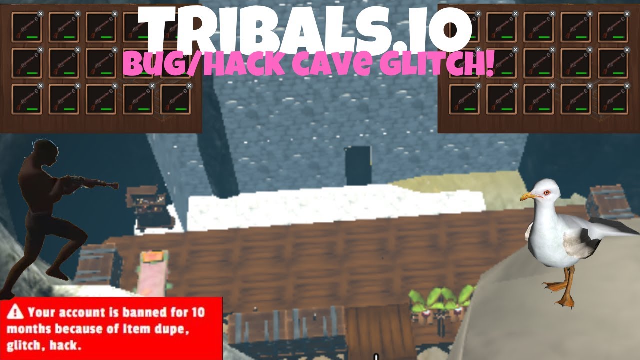 Tribals.io | CAVE BUG/HACK GLITCH