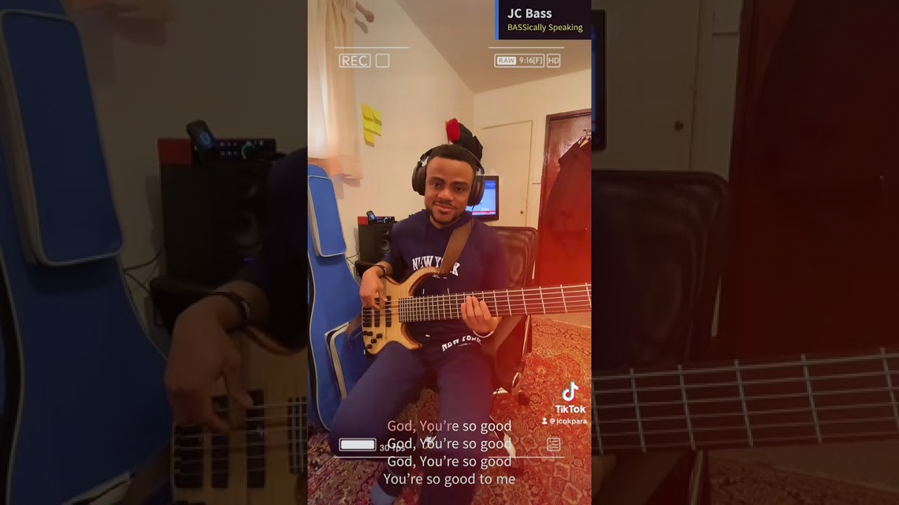 God, You’re So Good | Worship | Bass Cover | JC Bass